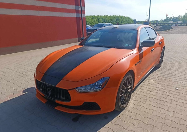 Maserati Ghibli cena 58900 przebieg: 99000, rok produkcji 2014 z Grójec małe 92